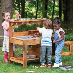 Guidecraft Acadia Outdoor Mud Kitchen*Kids Sensory Play|Kids Outdoor Furniture