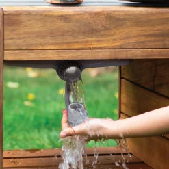 Guidecraft Acadia Outdoor Mud Kitchen*Kids Sensory Play|Kids Outdoor Furniture