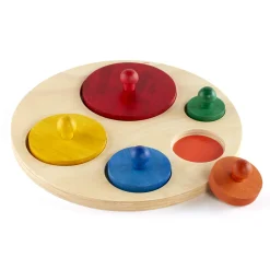 Guidecraft Circle Sorter* Wooden Toys|Early Learning Skill Builders