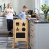 Guidecraft Classic Kitchen Helper® Toddler Tower*Kids Kitchen Helper|Toddler Tower