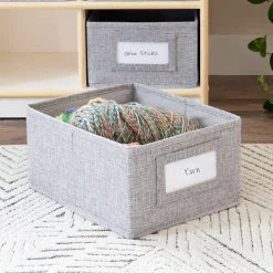 Guidecraft EdQ 8 Cubby Bin Storage Organizer - 30
