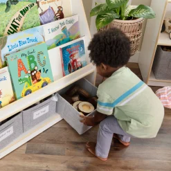 Guidecraft EdQ Book and Bin Display*Kids Classroom Furniture|Edq Essentials