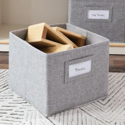 Guidecraft EdQ 3-Shelf Open Storage with Bins - 36