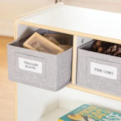 Guidecraft EdQ Shelves and 5 Bin Storage Unit - 30