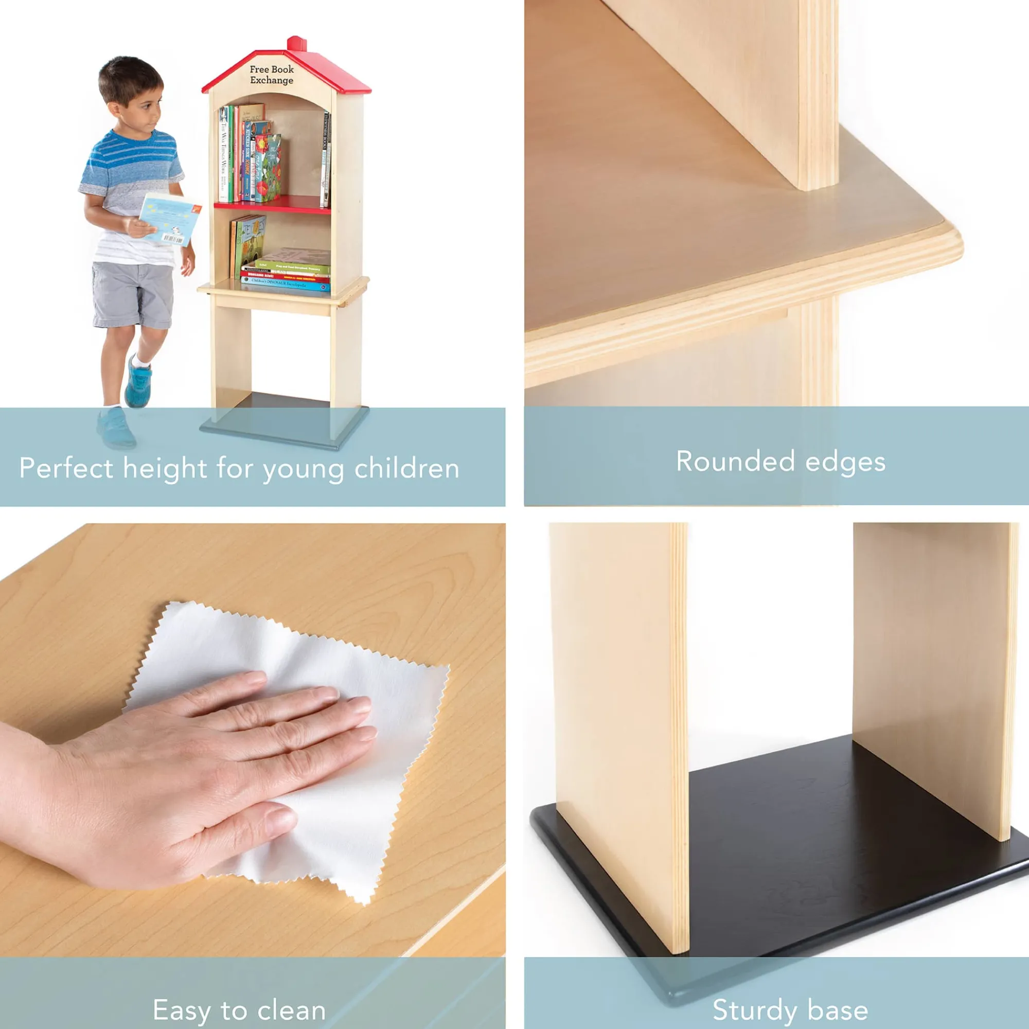 Guidecraft Free Library Exchange Book Stand* Classroom Furniture