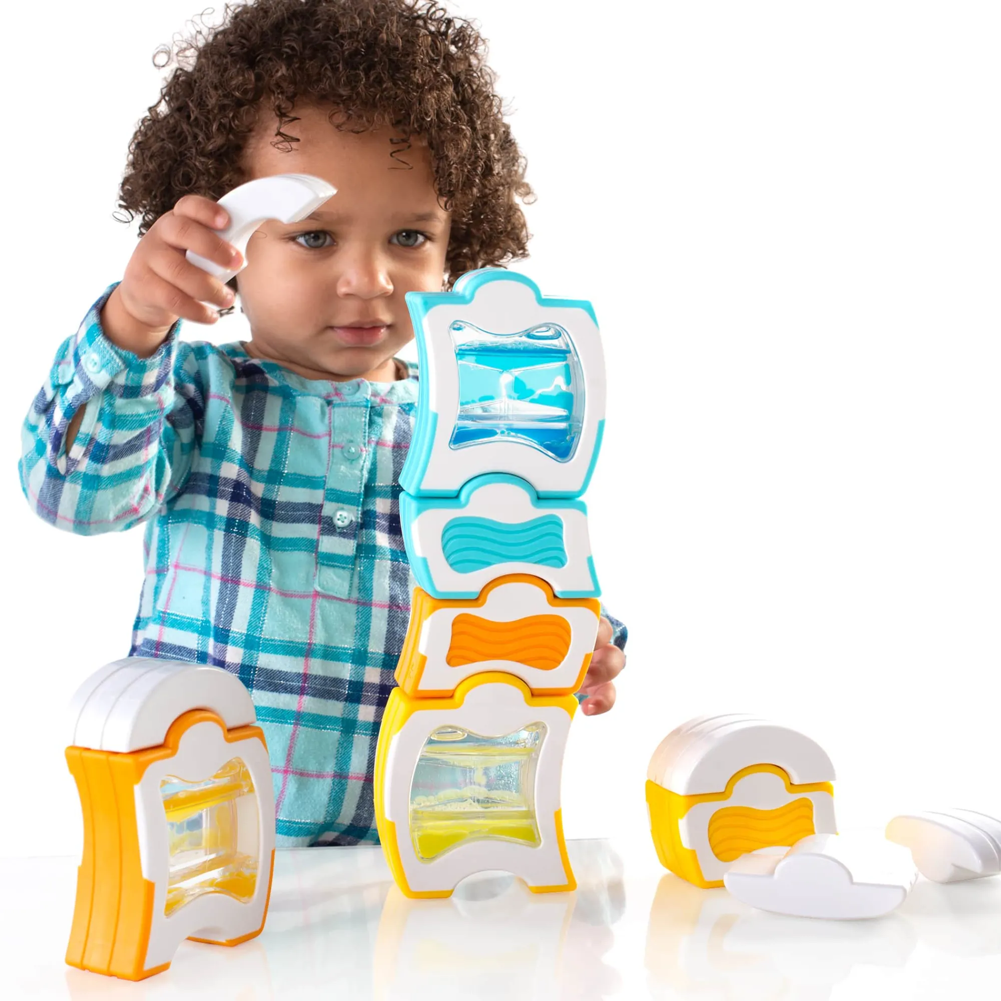 Guidecraft Grippies® Waves* Sensory Toys|Early Learning Skill Builders
