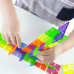 Guidecraft Interlox 96 pcs*Kids Kids' Outdoor Toys|Sensory Toys