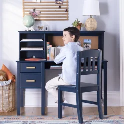 Guidecraft Kids' Taiga Desk and Hutch*Kids Kids' Desks, Tables And Chairs
