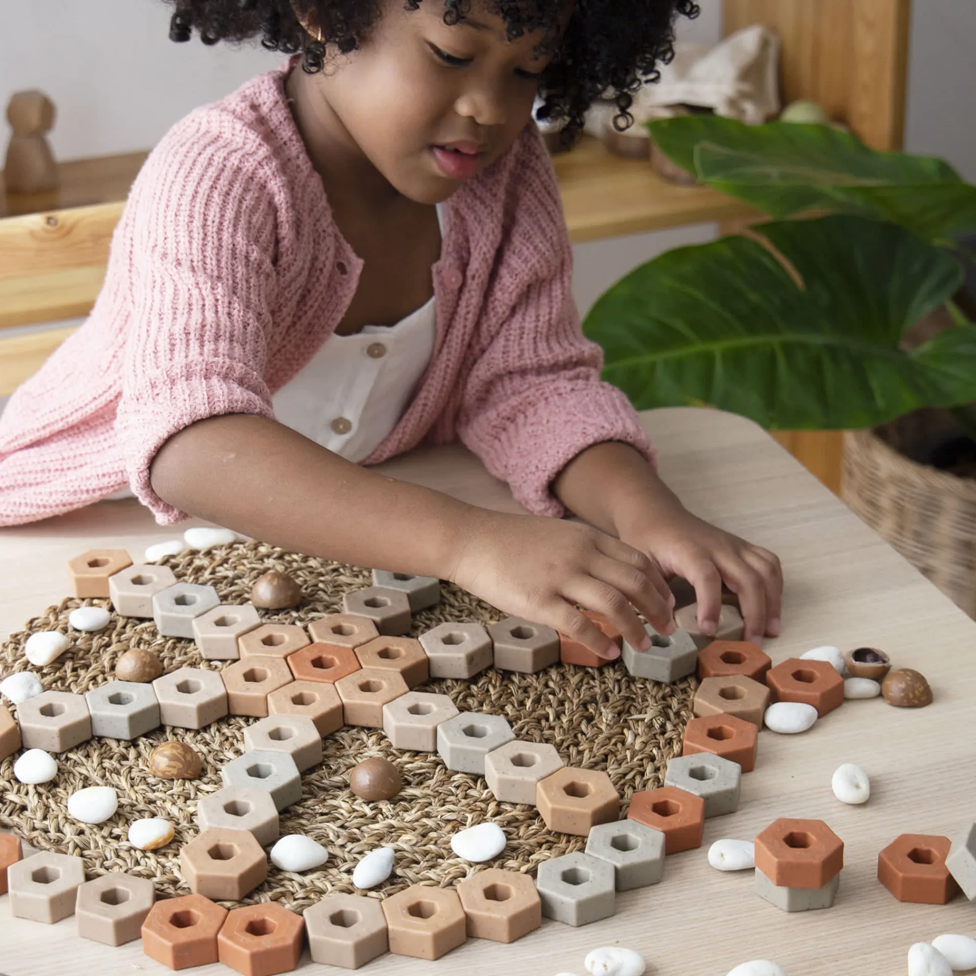 Guidecraft Little Pavers - 60 pc. set*Kids Kids' Outdoor Toys|Nature-Inspired Toys