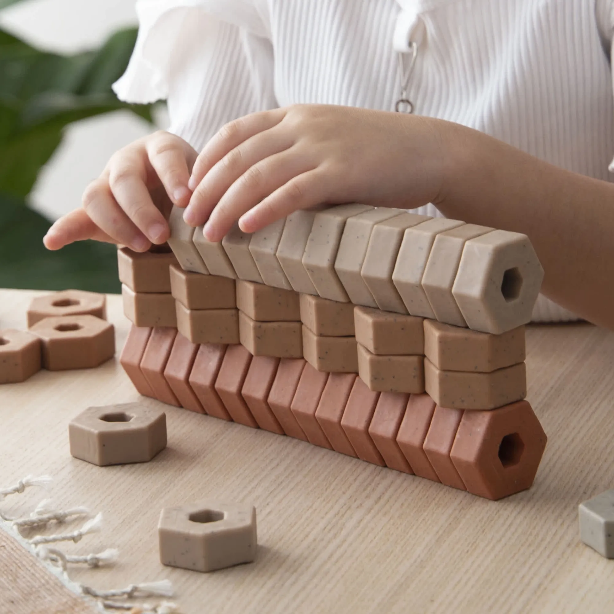 Guidecraft Little Pavers - 60 pc. set*Kids Kids' Outdoor Toys|Nature-Inspired Toys