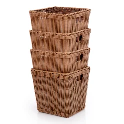 Guidecraft Medium Woven Basket - Set of 4* Classroom Furniture