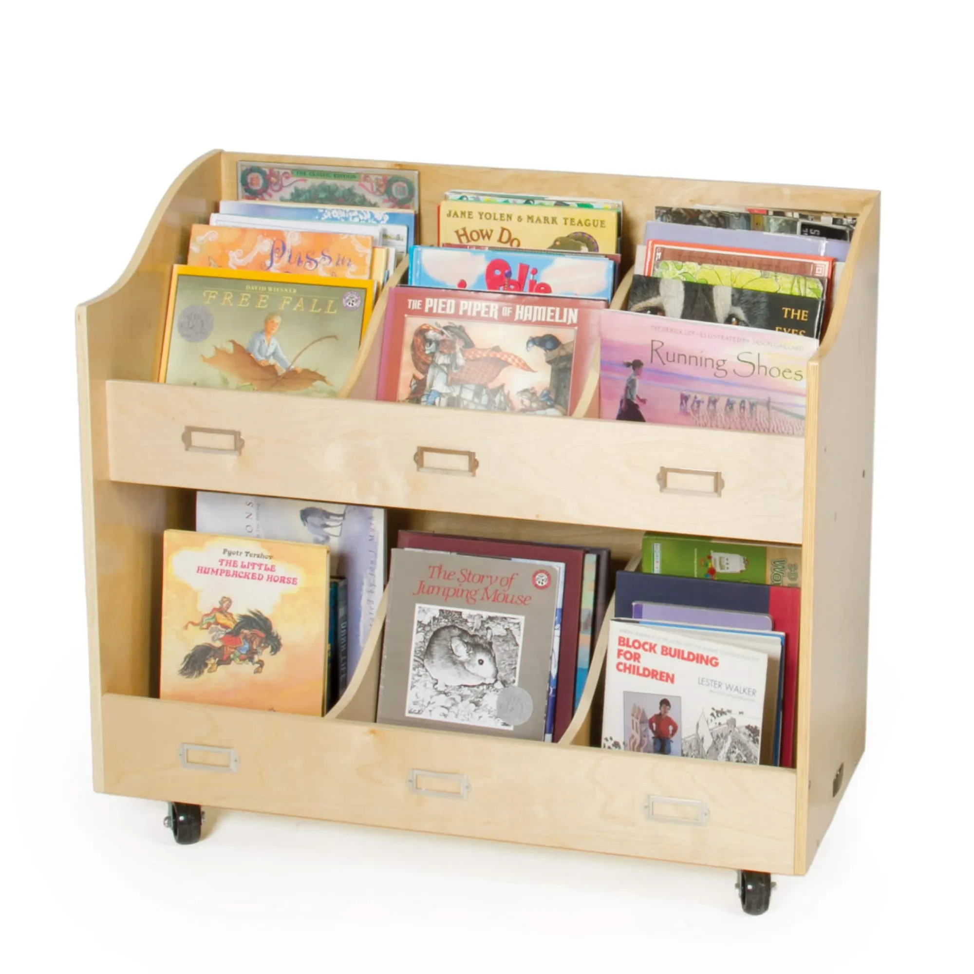 Guidecraft Mobile Book Organizer* Classroom Furniture