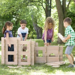Guidecraft Notch Blocks Set 89 Pc.*Kids Kids' Outdoor Toys|Block Play