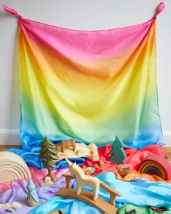 Guidecraft Sarah's Silks Enchanted Playsilk Set*Kids Sensory Toys|Sensory Play