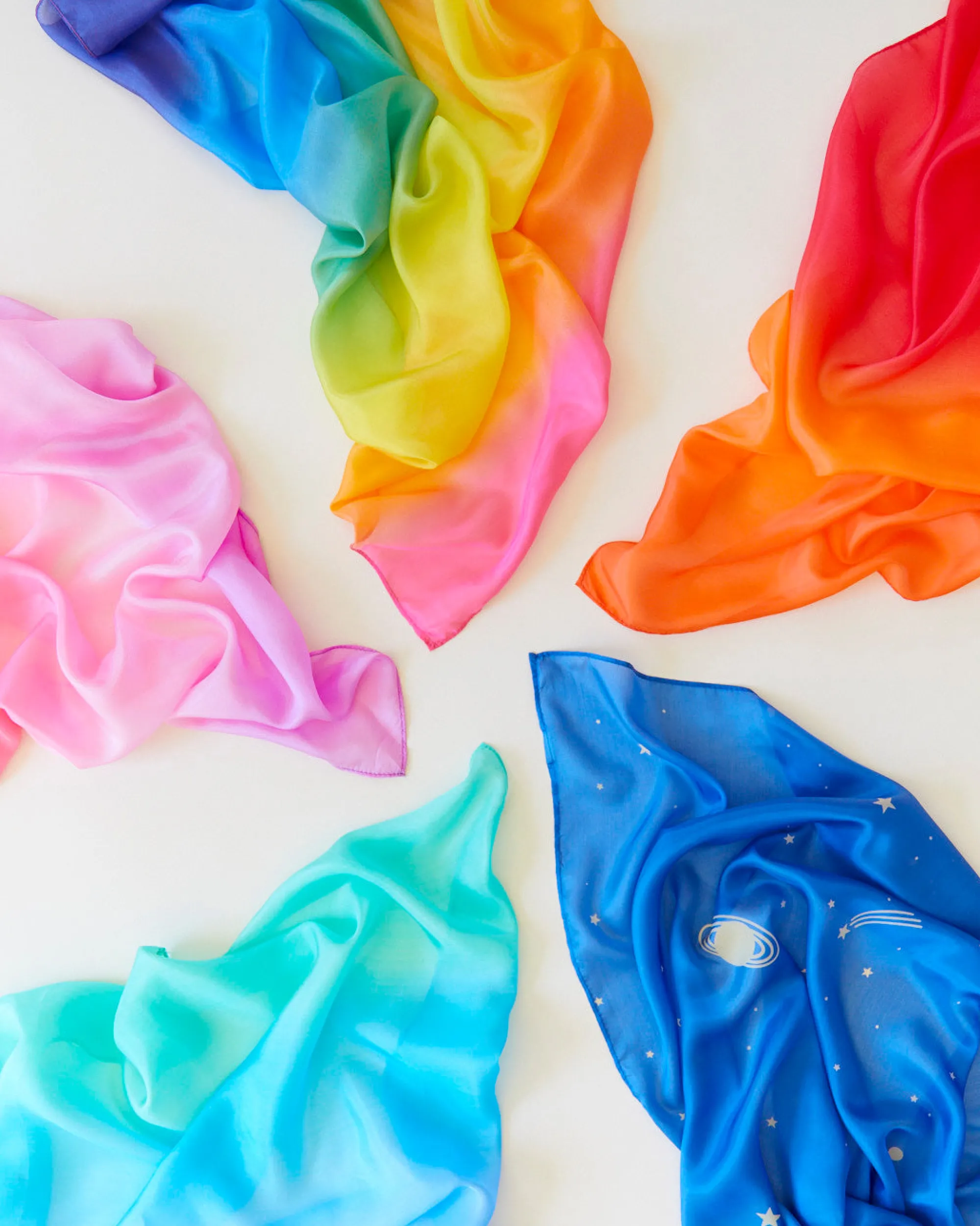 Guidecraft Sarah's Silks Enchanted Playsilk Set*Kids Sensory Toys|Sensory Play