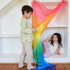 Guidecraft Sarah's Silks Fort Kit*Kids Sensory Toys|Sensory Play