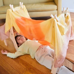 Guidecraft Sarah's Silks Fort Kit*Kids Sensory Toys|Sensory Play