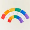 Guidecraft Sarah's Silks Set of 6 Primary Playsilks*Kids Sensory Toys|Sensory Play