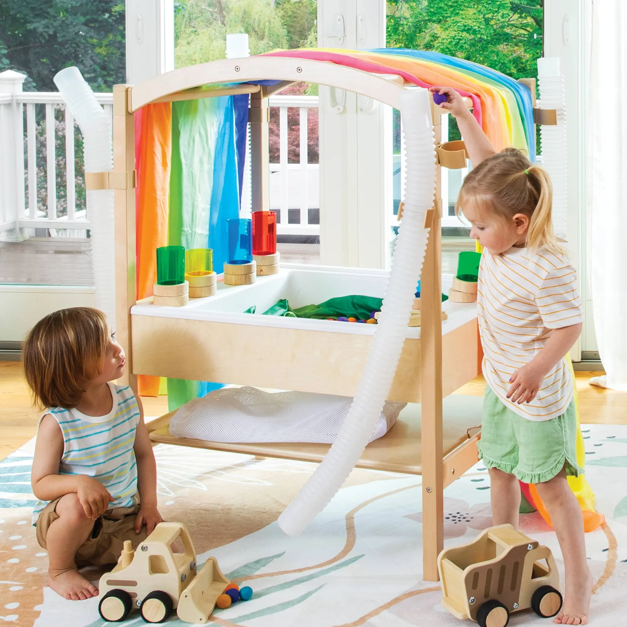 Guidecraft Sensory System - Tubes and Clips Set*Kids Sensory Toys|Sensory Play