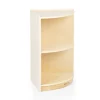 Guidecraft 2-Shelf End Curved Storage - 24"*Kids Toy Storage Organization