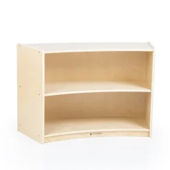 Guidecraft 2-Shelf Right Curved Storage - 24"*Kids Toy Storage Organization