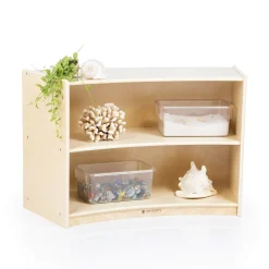 Guidecraft 2-Shelf Right Curved Storage - 24"*Kids Toy Storage Organization