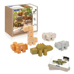 Guidecraft Snap Block Animals - 33 pc. set* Block Play|Wooden Toys