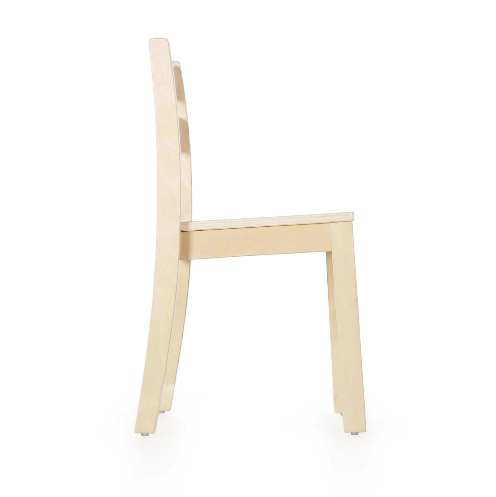 Guidecraft Stacking Wood Chair 36cm (14") - Set of 4* Classroom Furniture