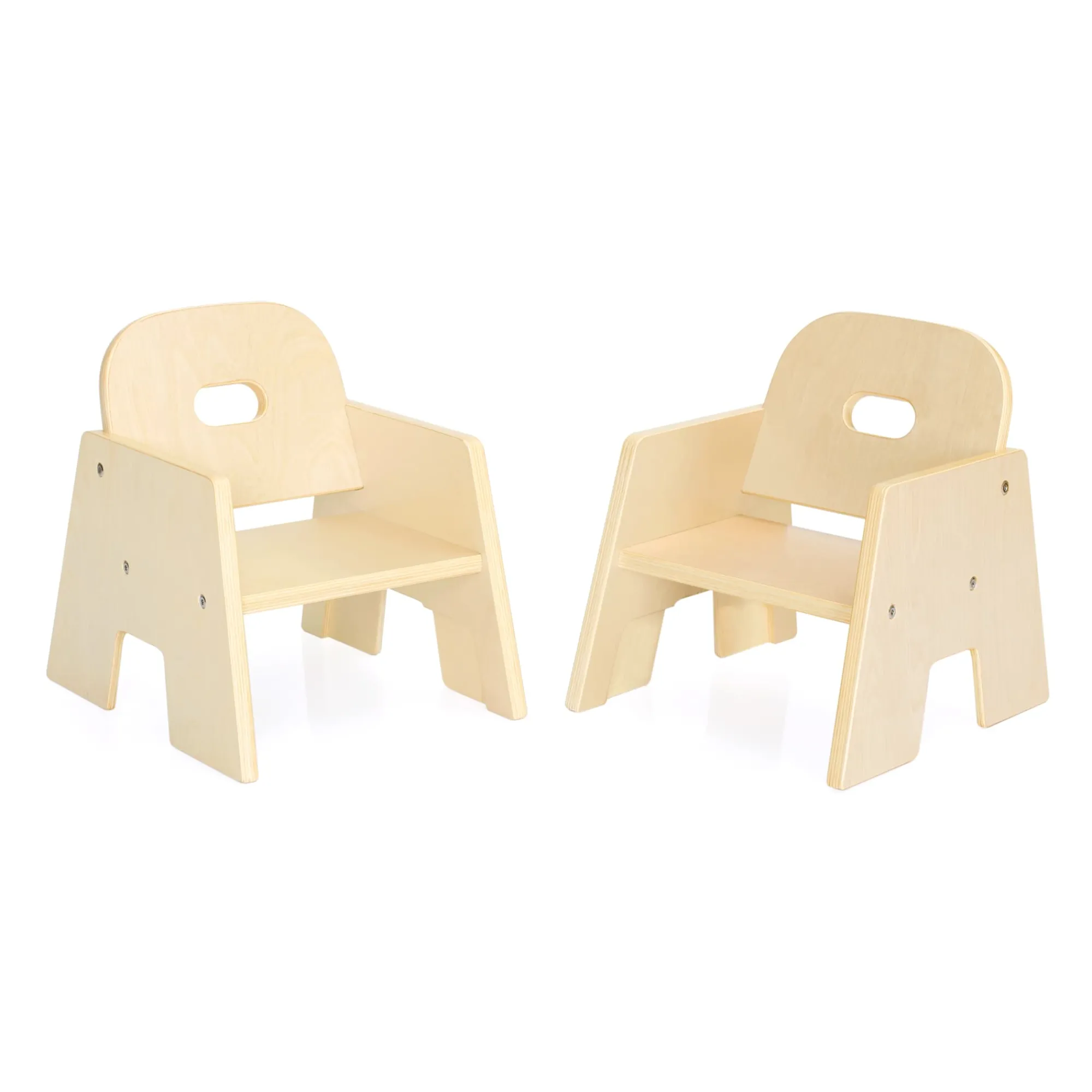 Guidecraft Toddler Stacking Chairs 6" - 2 pack* Classroom Furniture