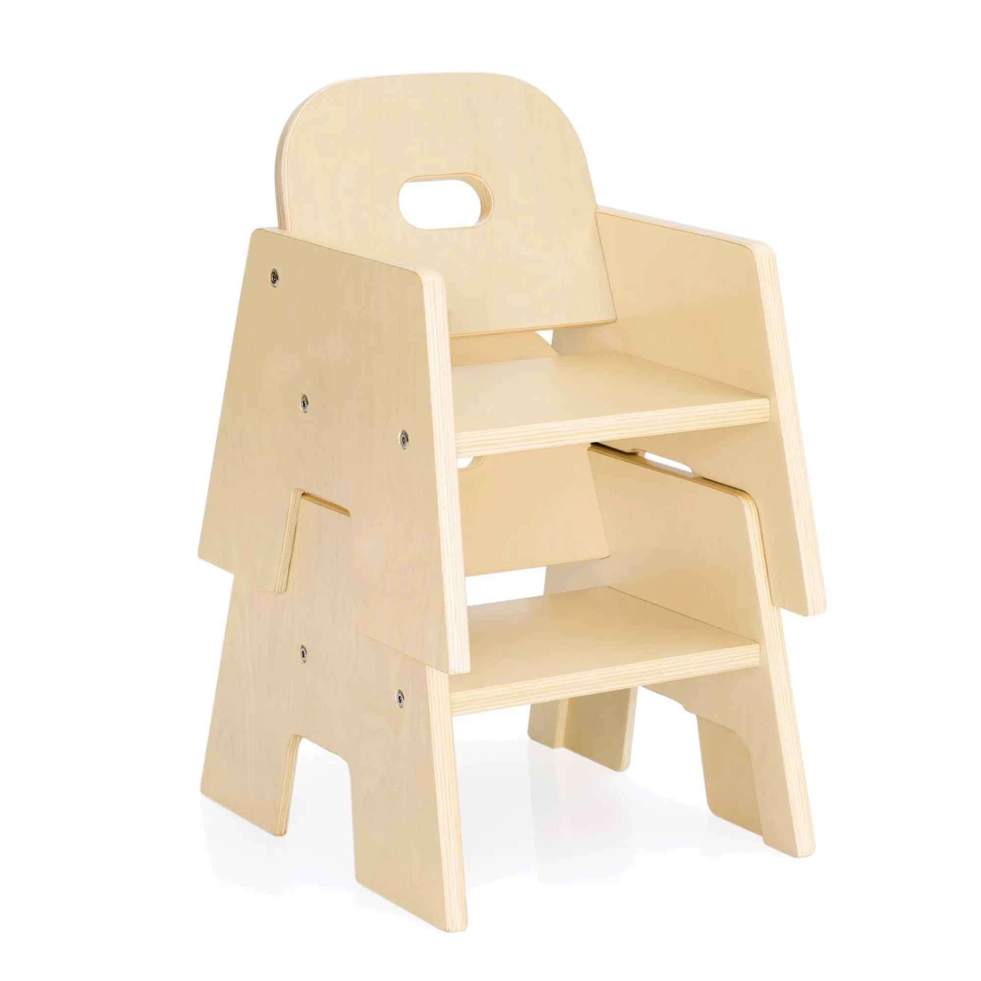Guidecraft Toddler Stacking Chairs 6" - 2 pack* Classroom Furniture