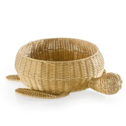 Guidecraft Turtle Washable Wicker Floor Basket* Classroom Furniture