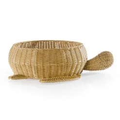 Guidecraft Turtle Washable Wicker Floor Basket* Classroom Furniture