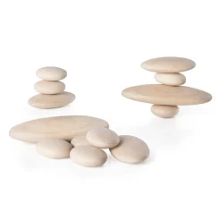 Guidecraft Wood Stackers - River Stones* Block Play|Wooden Toys