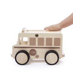 Guidecraft Wooden School Bus* Block Play|Toy Vehicles